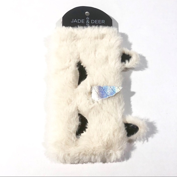 🆕Jade & Deer Eyeglass Sunglass Puffy Unicorn Case - Picture 3 of 3